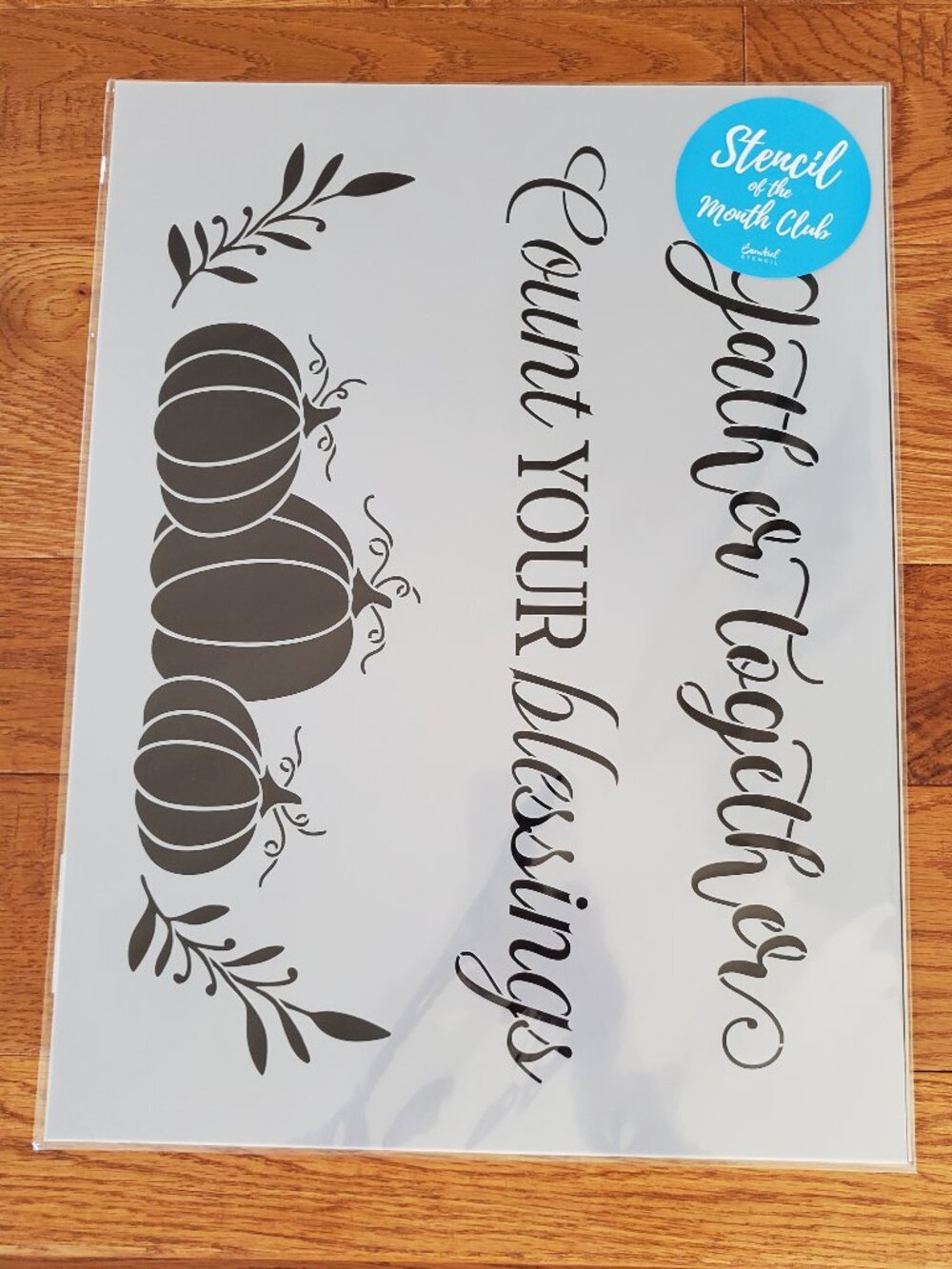 August 2025 Stencil of the Month Stencil Set w/ Add-On | All Things Fall | Retro